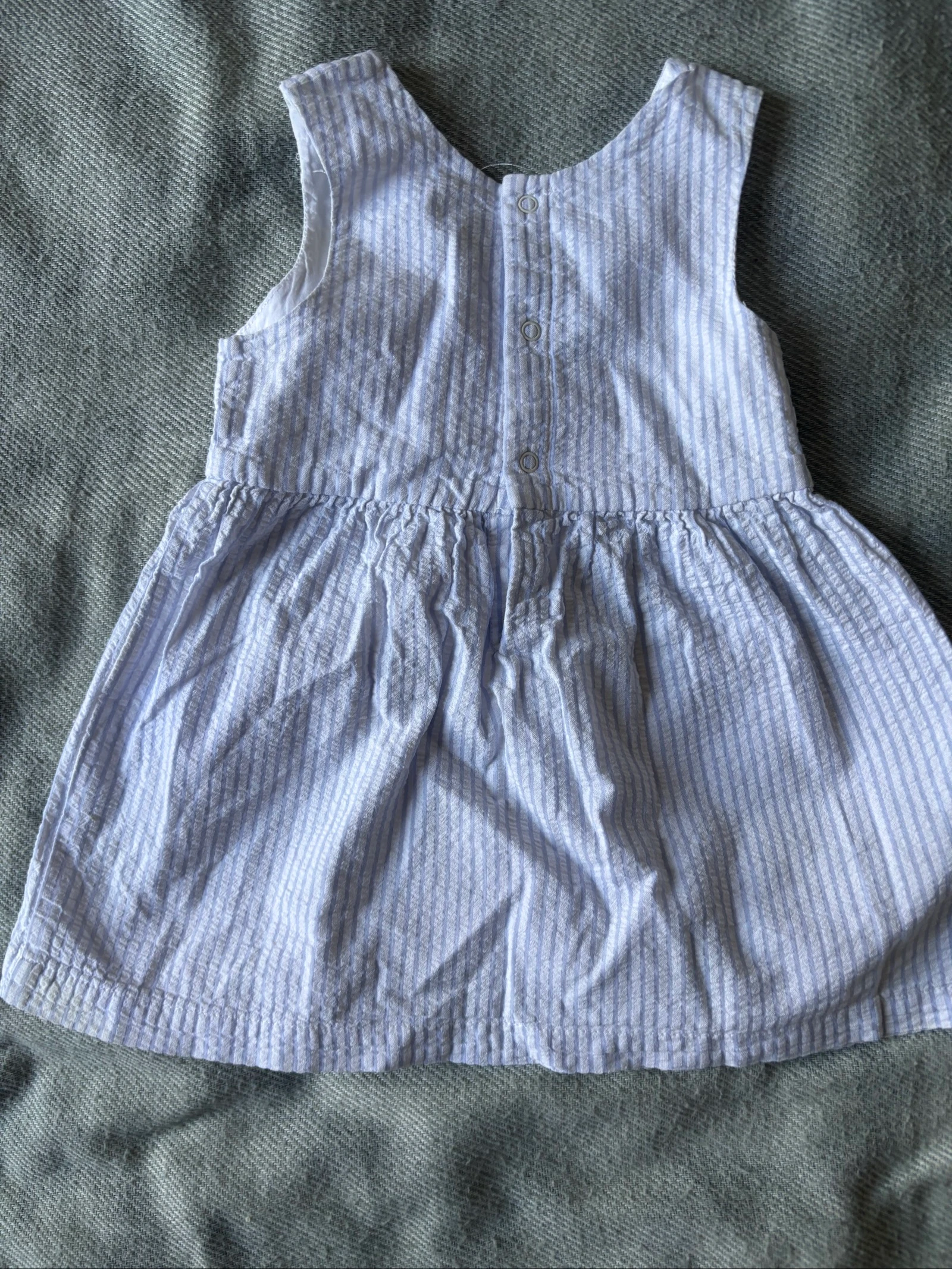 230/ Gestreepte jurk + slip - Kiabi - 12 maanden - 74 cm – photo 4